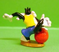 Looney Tunes - Mini PVC Figure 1999 - Sylvester Basketor