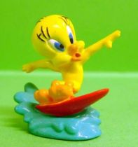 Looney Tunes - Mini PVC Figure 1999 - Tweety Surfer