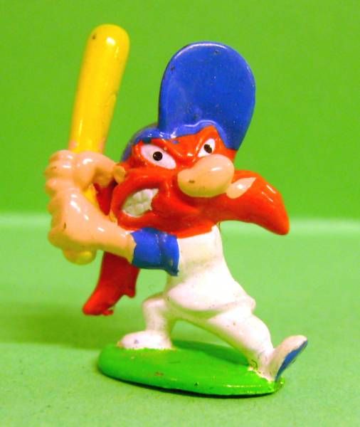 Looney Tunes - Mini PVC Figure 1999 - Yosemite Sam Baseball