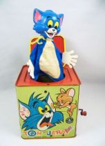 Looney Tunes - Music Box (Jack in the Box) - Mattel 1965 - Tom & Jerry