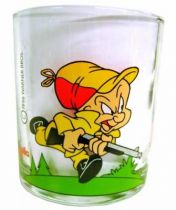 Looney Tunes - Nutella Glass - Bugs Bunny, Daffy Duck & Ernest