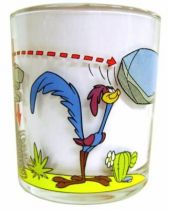 Looney Tunes - Nutella Glass - Road Runner & Wile E. Coyote