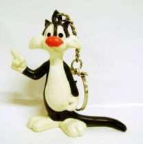 Looney Tunes - Schleich PVC Figure-Keychain 1985 - Sylvester