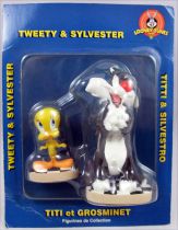 Looney Tunes - Statuette résine Warner Bros. - Titi et Grosminet