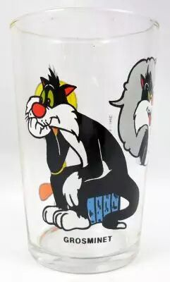 Looney Tunes - Verre � Moutarde Amora - Titi et Grosminet : le r�ve de Sylvestre