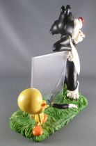 Looney Tunes - Warner Resin Pictures Holder - Tweety and Sylvestre