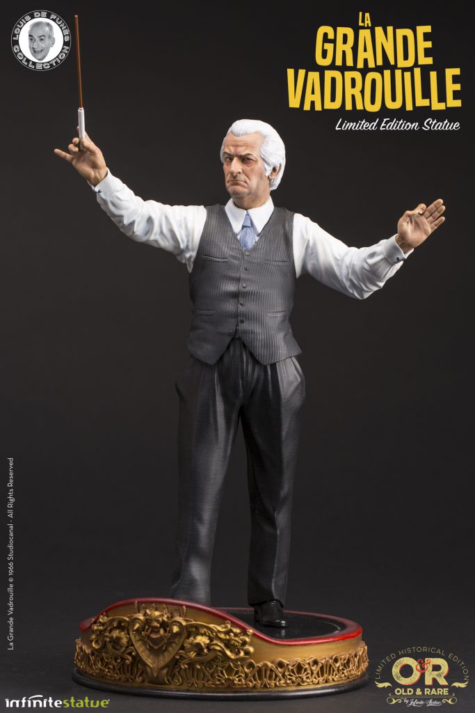 Louis De Funès : La Grande Vadrouille - Stanislas Lefort 12 resin statue -  Infinite Statue