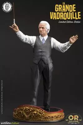 Louis De Fun�s : La Grande Vadrouille - Stanislas Lefort 12\  resin statue - Infinite Statue