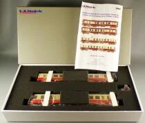 L.S. Models 10 060S Ho Sncf Coffret Autorail EAD X4300 & Remorque XR8500 DC Sound Proche Neuve Boit