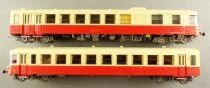 L.S. Models 10 060S Ho Sncf Coffret Autorail EAD X4300 & Remorque XR8500 DC Sound Proche Neuve Boit