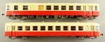L.S. Models 10 060S Ho Sncf Set Railcar EAD X4300 & Trailer XR8500 DC Sound Era IIINMIB