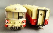L.S. Models 10 060S Ho Sncf Set Railcar EAD X4300 & Trailer XR8500 DC Sound Era IIINMIB