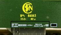 Ls Models 14003 Ho Sncf Voiture USI 2&egrave;me Classe B10t 84183 Sigle Rond Epoque III Neuve B