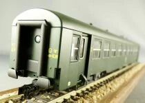 Ls Models 14003 Ho Sncf Voiture USI 2&egrave;me Classe B10t 84183 Sigle Rond Epoque III Neuve B