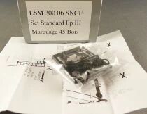Ls Models 300 06 Ho Sncf Covered Wagon K Wood 45 Marking Area III MIB
