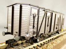 Ls Models 300 06 Sncf Wagon Couvert Standard Bois K Marquage 45 Epoque III Neuf Boite