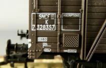 Ls Models 300 09 Sncf Wagon Couvert Standard Bois K Marquage 45 Epoque III Neuf Boite
