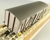Ls Models 300 09 Sncf Wagon Couvert Standard Bois K Marquage 45 Epoque III Neuf Boite