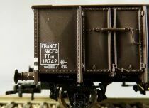 Ls Models 30250 Ho Sncf Set of 4 Dump Wagons Ocem 19/29 Aera IIIa Mint in Box