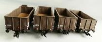 Ls Models 30250 Ho Sncf Set of 4 Dump Wagons Ocem 19/29 Aera IIIa Mint in Box