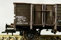 Ls Models 30250 Sncf Coffret 4 Wagons Tombereau Ocem 19/29 Epoque IIIa Neuf Boite