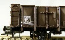 Ls Models 30250 Sncf Coffret 4 Wagons Tombereau Ocem 19/29 Epoque IIIa Neuf Boite