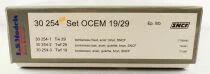 Ls Models 30254 Ho Sncf Set of 3 Dump Wagons Ocem 19/29 Era IIIb Mint in Box