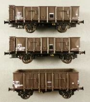 Ls Models 30254 Sncf Coffret 3 Wagons Tombereau Ocem 19/29 Epoque IIIb Neuf Boite