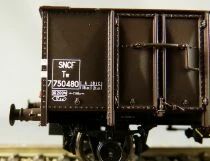 Ls Models 30254 Sncf Coffret 3 Wagons Tombereau Ocem 19/29 Epoque IIIb Neuf Boite