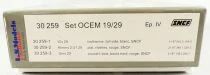 Ls Models 30259 Ho Sncf Set of 3 Wagons Ocem 19/29 Isotherm Flat Covered Era IV Mint in Box