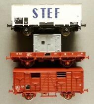 Ls Models 30259 Sncf Coffret 3 Wagons Ocem 19/29 Isotherme Plat Couvert Epoque IV Neuf Boite