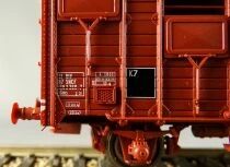 Ls Models 30259 Sncf Coffret 3 Wagons Ocem 19/29 Isotherme Plat Couvert Epoque IV Neuf Boite