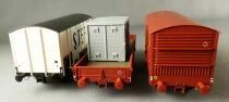 Ls Models 30259 Sncf Coffret 3 Wagons Ocem 19/29 Isotherme Plat Couvert Epoque IV Neuf Boite