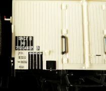 Ls Models 30395 Ho Sncf Set of 4 Refrigerated Wagons Ocem 19/29 Standard Stef  Aera IIIa Mint in Box