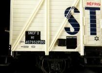 Ls Models 30395 Ho Sncf Set of 4 Refrigerated Wagons Ocem 19/29 Standard Stef  Aera IIIa Mint in Box