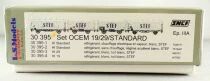 Ls Models 30395 Ho Sncf Set of 4 Refrigerated Wagons Ocem 19/29 Standard Stef  Aera IIIa Mint in Box