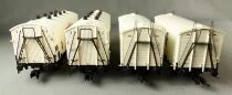 Ls Models 30395 Sncf Coffret 4 Wagons Frigorifique Ocem 19/29 Standard Stef Epoque IIIa Neuf Boite
