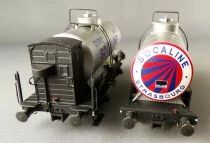Ls Models 30438 Ho Sncf Set of 2 Wagons Ocem Tank Socaline Era III Mint in Box