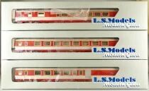 Ls Models 40091 Ho Sncf 3 x Grand Confort A4Dtux Generator Van A8tu Vru Dining Coachs Origin Version Era IV Mint in Box