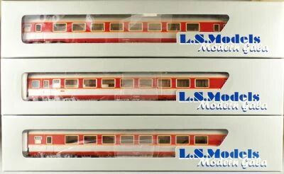  Ls Models 40091 Ho Sncf 3 x Grand Confort A8u A8tu A3rtu Coachs Origin Version Era IV Mint in Box