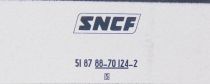 Ls Models 40156 Ho Sncf Voiture Gril Express Livrée Corail Palatino Paris-Chambery 51 87 88-70 124-2 sans Boite
