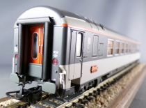 Ls Models 40156 Ho Sncf Voiture Gril Express Livrée Corail Palatino Paris-Chambery 51 87 88-70 124-2 sans Boite
