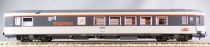 Ls Models 40156 Ho Sncf Voiture Gril Express Livrée Corail Palatino Paris-Chambery 51 87 88-70 124-2 sans Boite