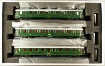 Ls Models 40200 Ho P.O. Midi Set of 3 Coachs Ocem Smooth Sides Era IIIa Mint in Box