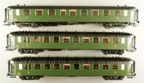 Ls Models 40207 Ho Sncf Coffret 3 Voitures Ocem Parois Lisses Epoque IIIa Neuve Boite