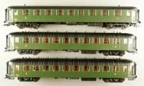 Ls Models 40207 Ho Sncf Coffret 3 Voitures Ocem Parois Lisses Epoque IIIa Neuve Boite