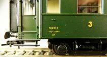 Ls Models 40207 Ho Sncf Coffret 3 Voitures Ocem Parois Lisses Epoque IIIa Neuve Boite