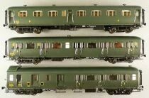 Ls Models 40323.1 Ho Sncf Coffret 3 Voitures Express Nord Epoque IIIb Eclairage Boite