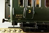 Ls Models 40323.1 Ho Sncf Coffret 3 Voitures Express Nord Epoque IIIb Eclairage Boite