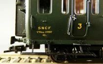Ls Models 40323.1 Ho Sncf Coffret 3 Voitures Express Nord Epoque IIIb Eclairage Boite